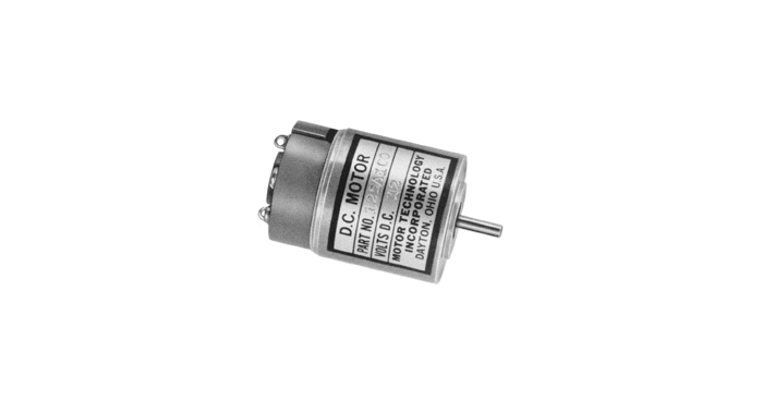 Ø1 1/4", 0.010 Fractional Horsepower DC MOTOR